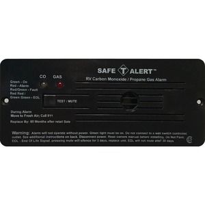 Safe-T-Alert 35-742-BL Black Flush Mount Propane/Carbon Monoxide Gas Alarm